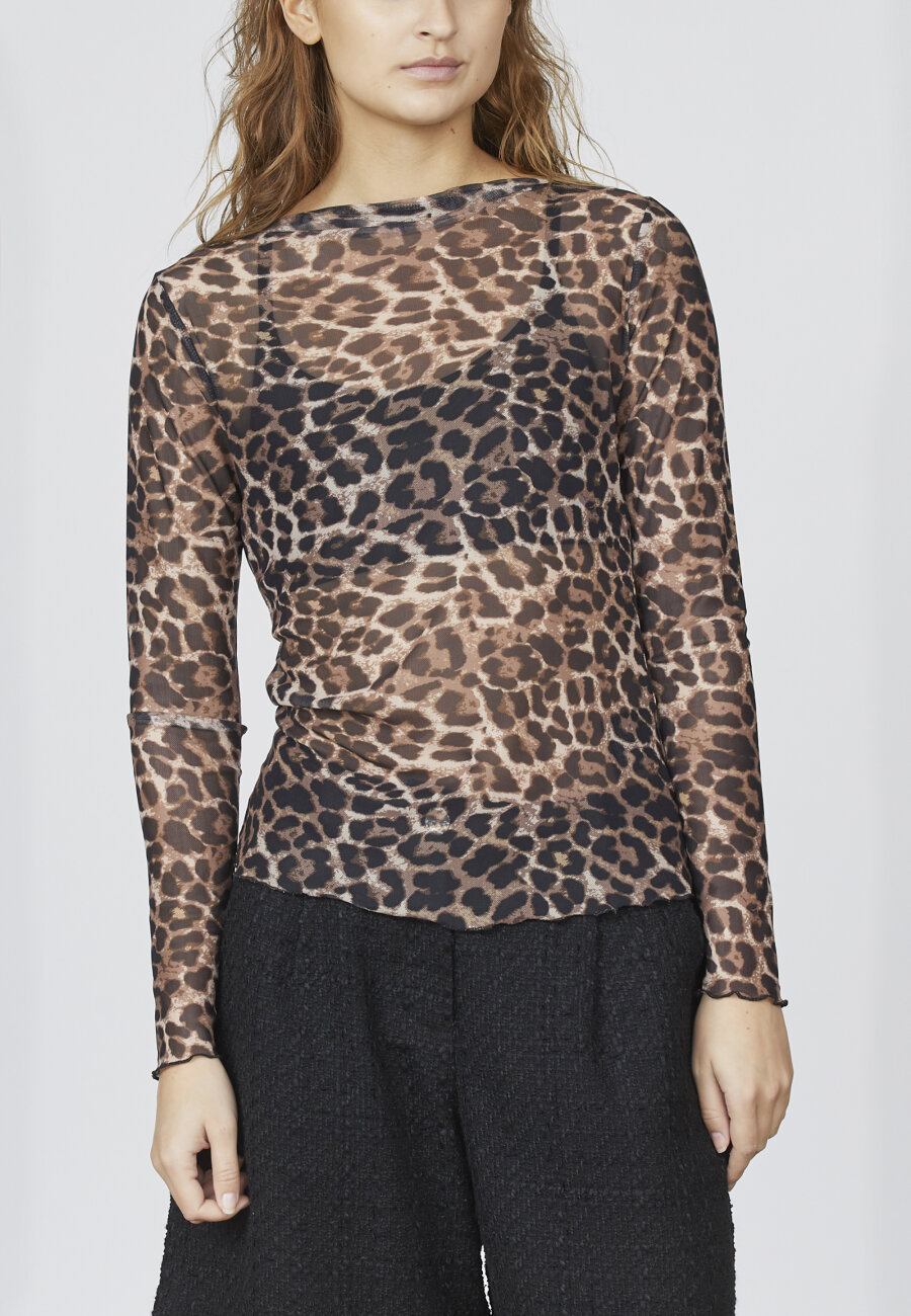 Love & Divine love919 shirt black stripes