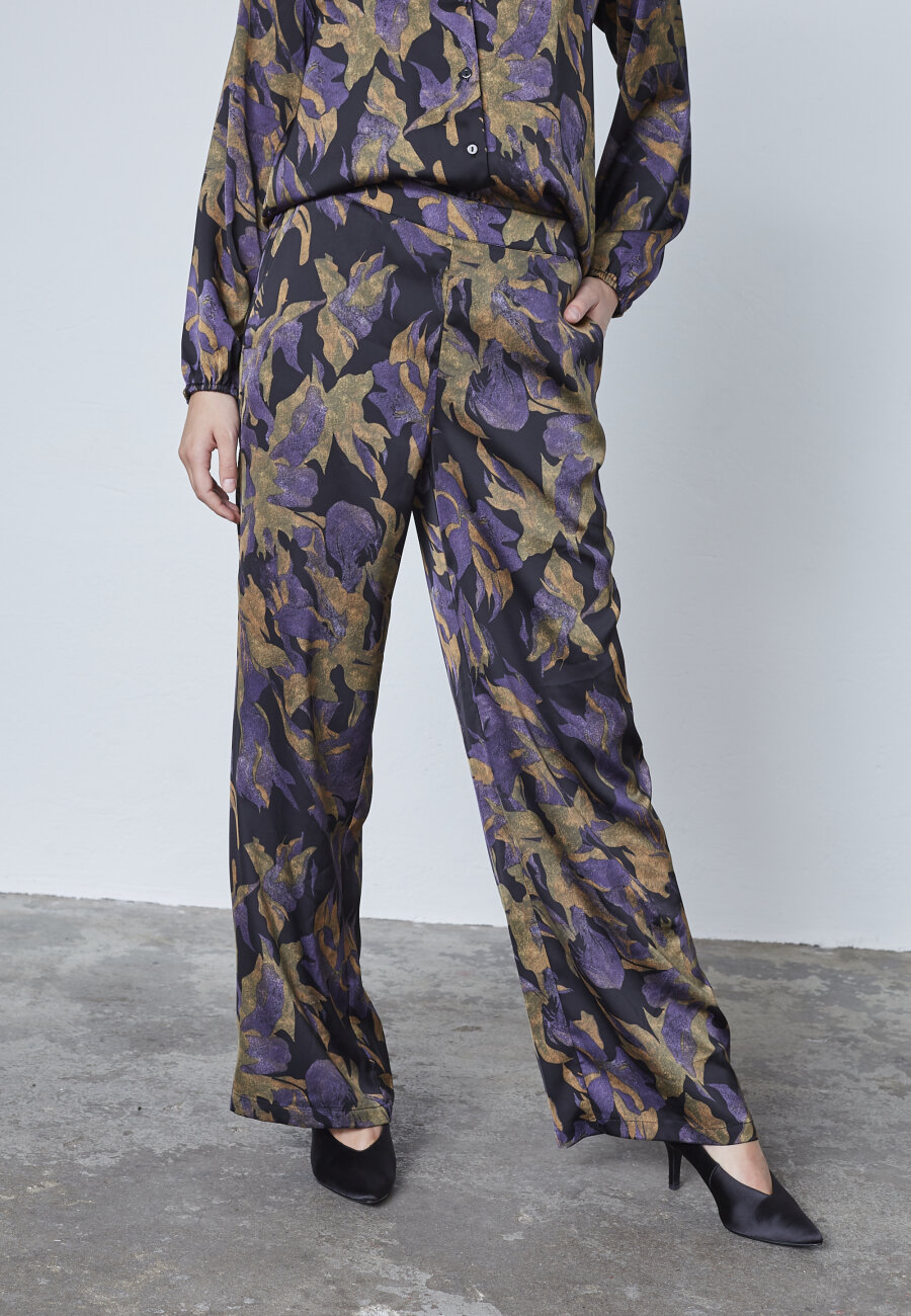 Love & Divine Love207-43 lace pant mauve